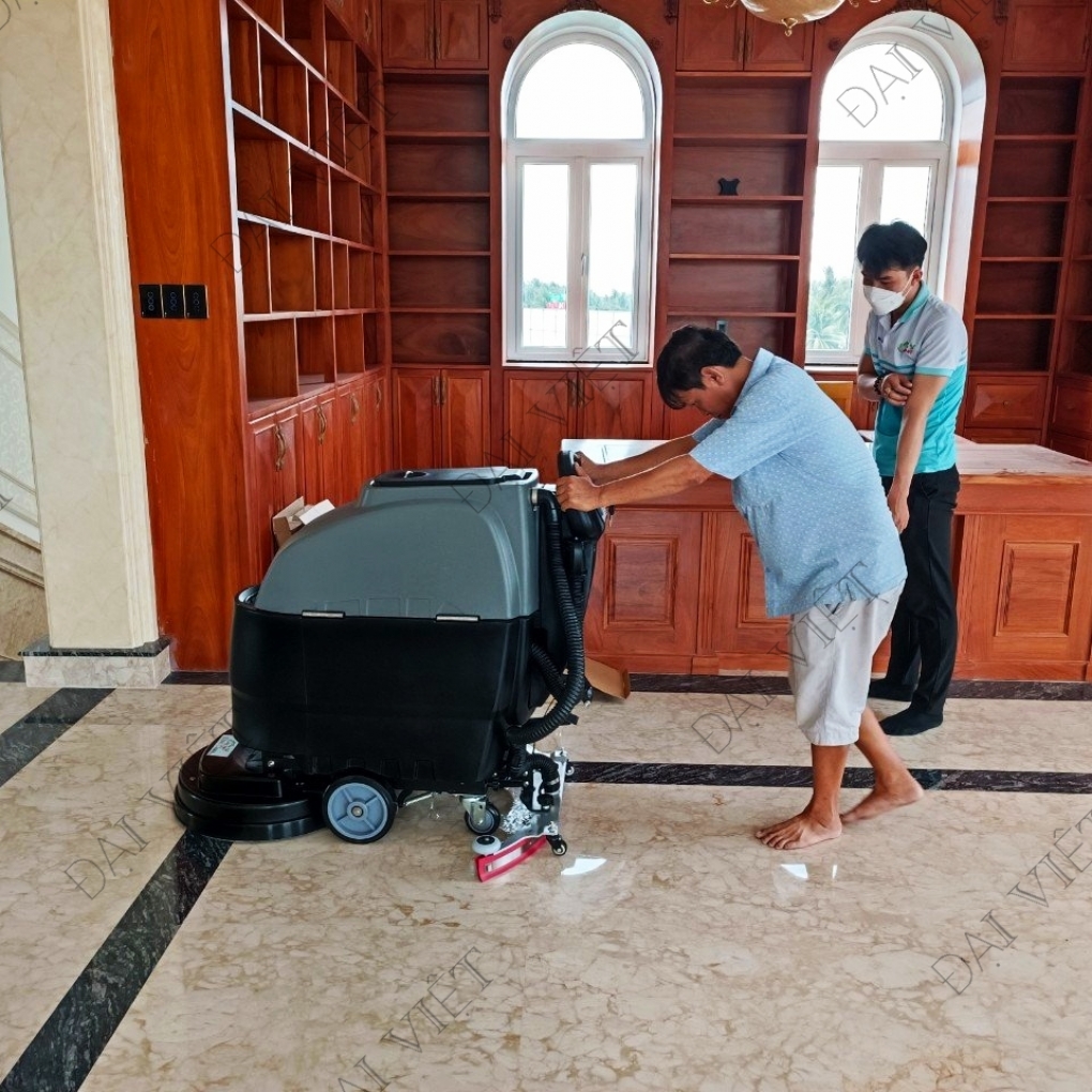 Máy chà sàn liên hợp Chà và Hút Khô - DaviClean DV55AC (Chạy Bằng Điện) - NEW 2022