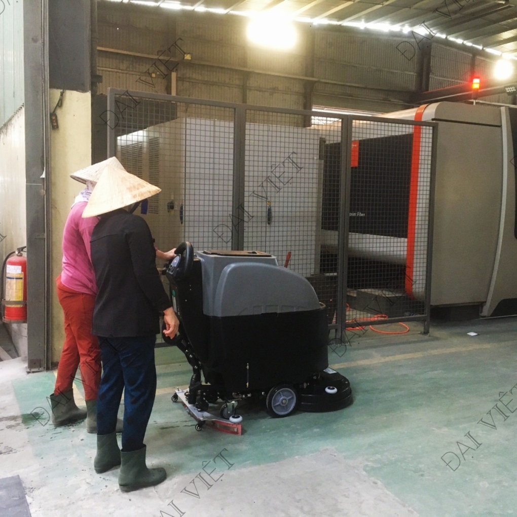 Máy chà sàn liên hợp Chà và Hút Khô - DaviClean DV55AC (Chạy Bằng Điện) - NEW 2022