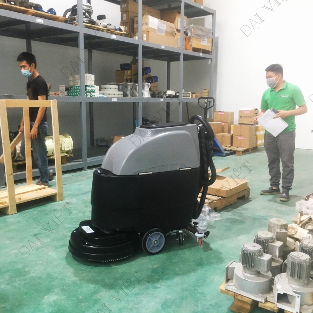 Máy chà sàn liên hợp Chà và Hút Khô - DaviClean DV55AC (Chạy Bằng Điện) - NEW 2022