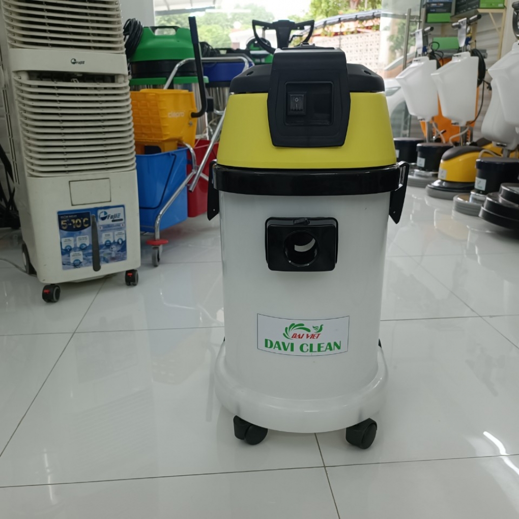 Máy Hút Bụi Nước Công Nghiệp Cửa Hàng-Văn Phòng-Nhà Xưởng Nhỏ- 40 Lít (2200W) Model: DV1-40JP - [1 Lõi Lọc] (Thùng Nhựa)