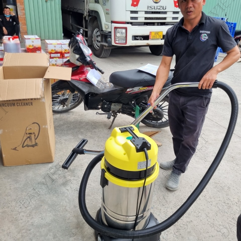 Máy Hút Bụi Nước Công Nghiệp Cửa Hàng-Văn Phòng-Nhà Xưởng Nhỏ-40 Lít (2200W) Model: DV1-40JP - [2 Lõi Lọc - HEPA]