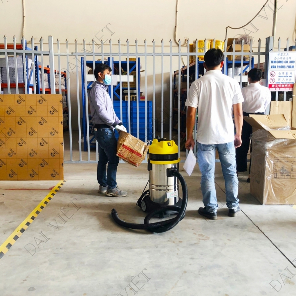 Máy Hút Bụi Nước Công Nghiệp Cửa Hàng-Văn Phòng-Nhà Xưởng Nhỏ-40 Lít (2200W) Model: DV1-40JP - [2 Lõi Lọc - HEPA]