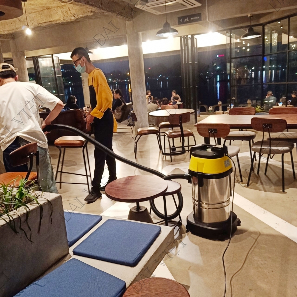 Máy Hút Bụi Nước Công Nghiệp Cửa Hàng-Văn Phòng-Nhà Xưởng Nhỏ- 40 Lít (2200W) Model: DV1-40JP - [1 Lõi Lọc]