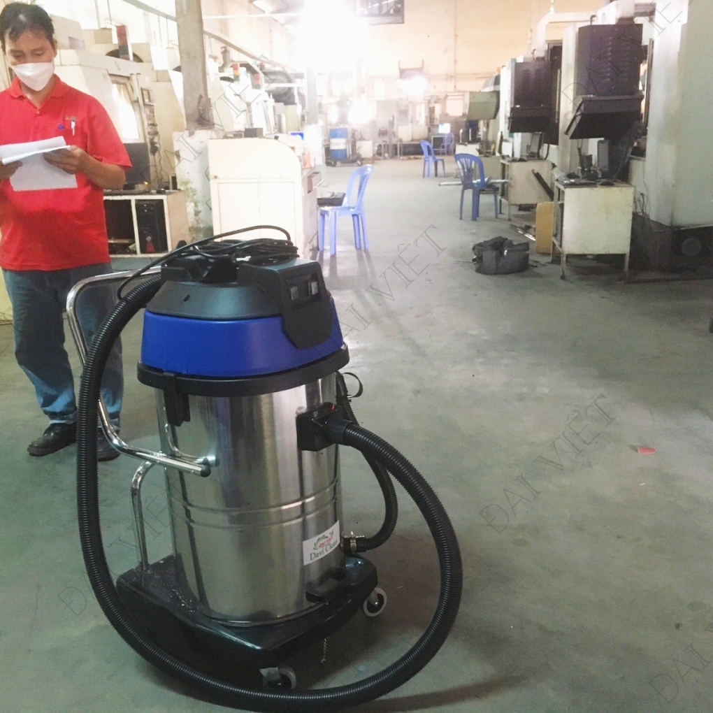 Máy Hút Bụi Nước Công Nghiệp và Nhà Xưởng 90 Lít (3600W) Model: DV2-90JP - [1 Lõi Lọc]