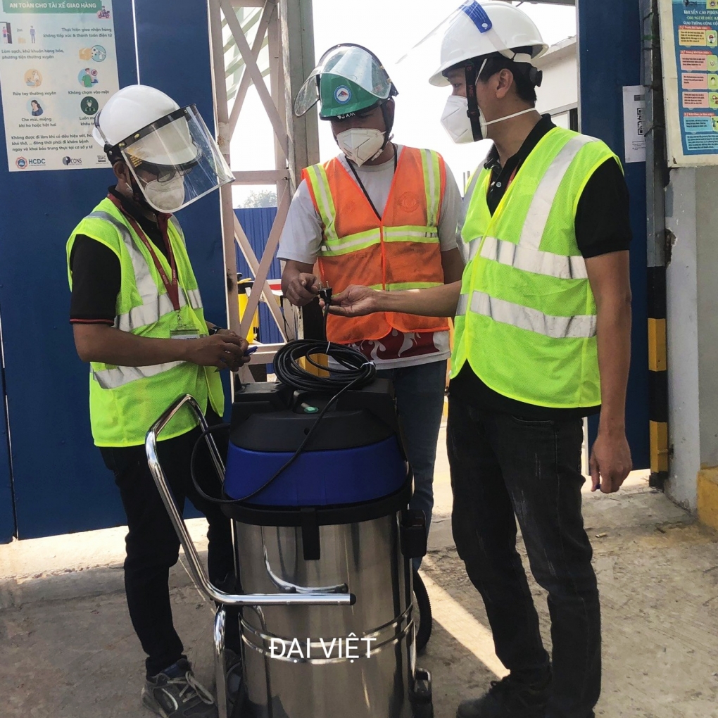 Máy Hút Bụi Nước Công Nghiệp và Nhà Xưởng 90 Lít (3600W) Model: DV2-90JP - [1 Lõi Lọc]