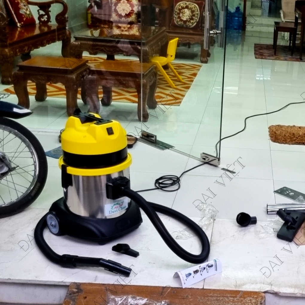 Máy Hút Bụi Nước Công Nghiệp-Văn Phòng-Cửa Hàng 15 Lít (2200W) Model: DV1-15JP - [2 Lõi Lọc - HEPA]