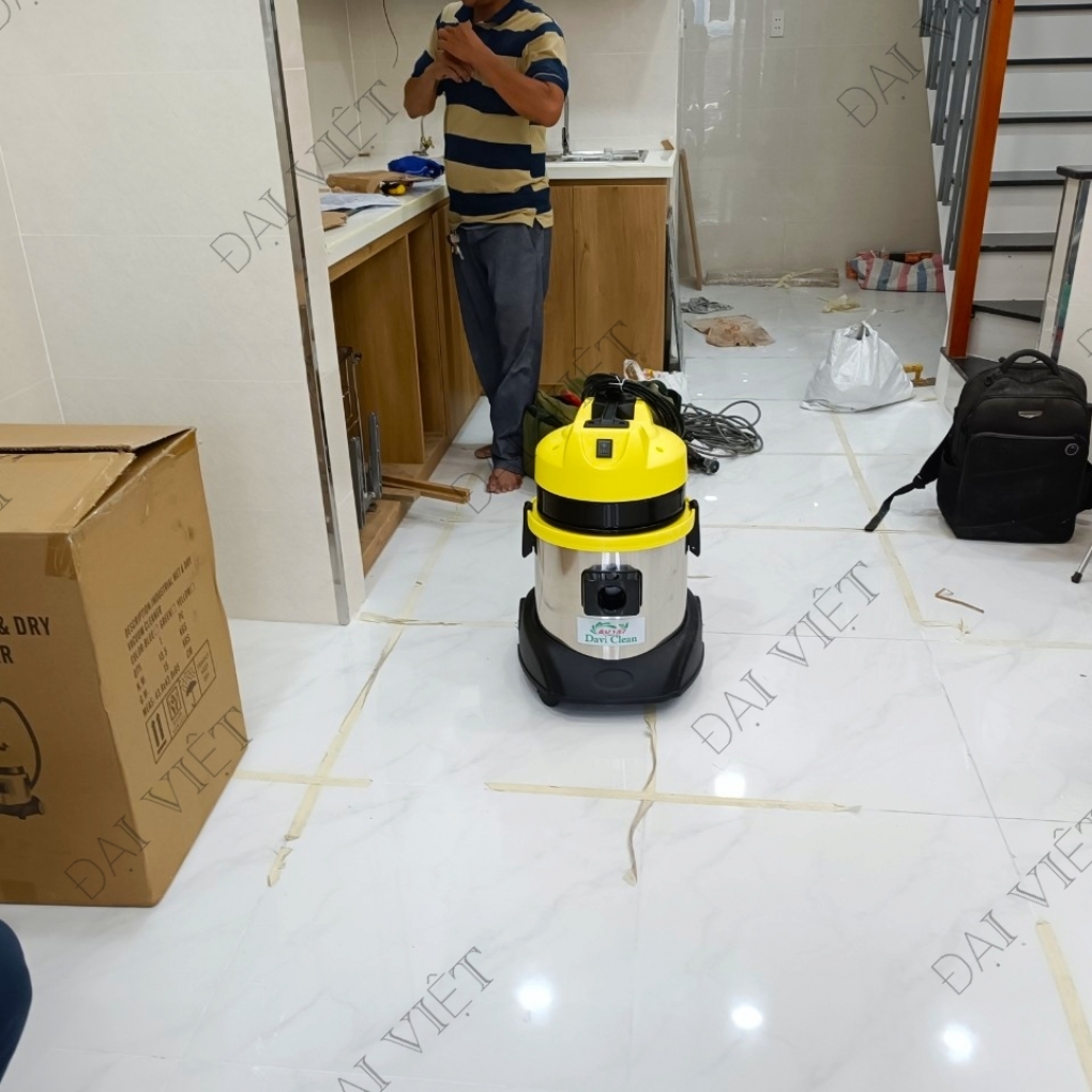 Máy Hút Bụi Nước Công Nghiệp-Văn Phòng-Cửa Hàng 15 Lít (2200W) Model: DV1-15JP - [2 Lõi Lọc - HEPA]