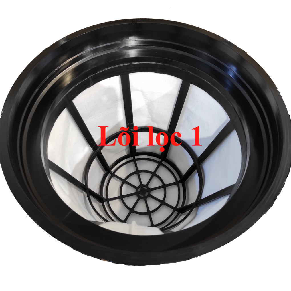Máy Hút Bụi Nước Công Nghiệp và Nhà Xưởng 60 Lít (3600W) Model: DV2-60JP - [1 Lõi Lọc]