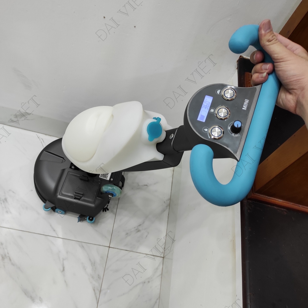 Máy chà sàn liên hợp Mini Gia Đình DV-8DC Chà và Hút Khô - New 2022 ( Dùng Pin)