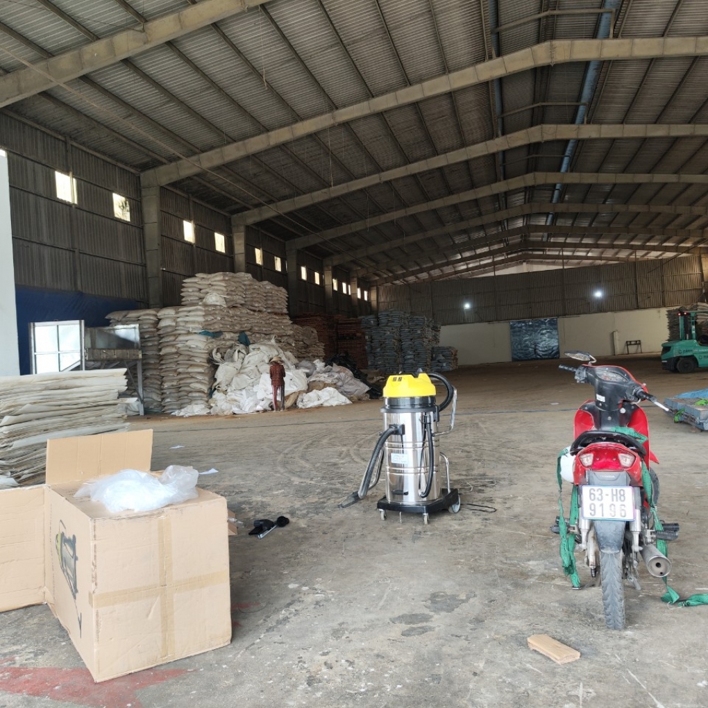 Máy Hút Bụi Nước Công Nghiệp và Nhà Xưởng 60 Lít (3600W) Model: DV2-60JP - [2 Lõi Lọc HEPA]