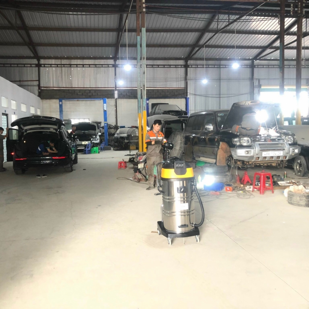 Máy Hút Bụi Nước Công Nghiệp và Nhà Xưởng 80 Lít (3600W) Model: DV2-80JP - [1 Lõi Lọc]