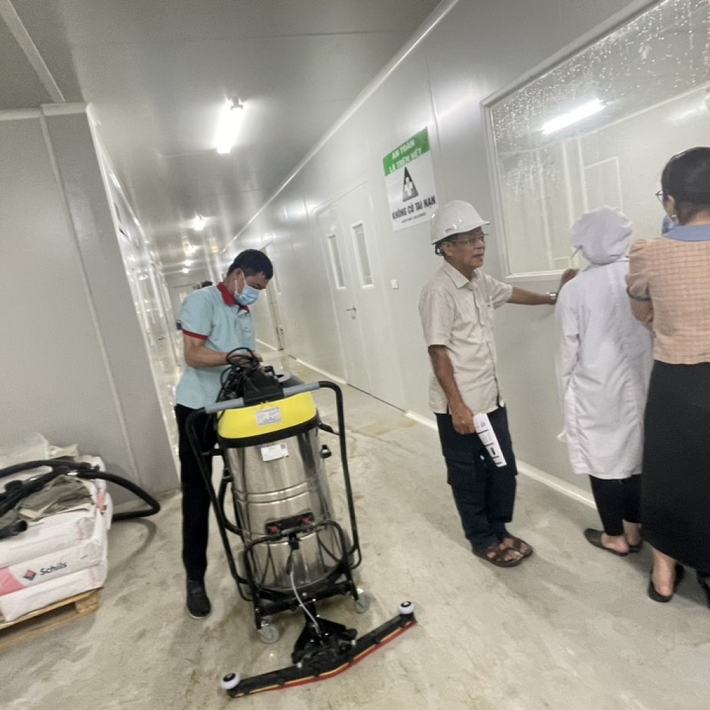 Máy Hút Bụi Nước Công Nghiệp và Nhà Xưởng 100 Lít (4500W) Model: DV3-100JP - [2 Lõi Lọc HEPA]