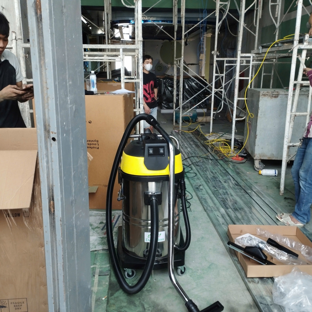 Máy Hút Bụi Nước Công Nghiệp và Nhà Xưởng 90 Lít (4500W) Model: DV3-90JP - [1 Lõi Lọc]