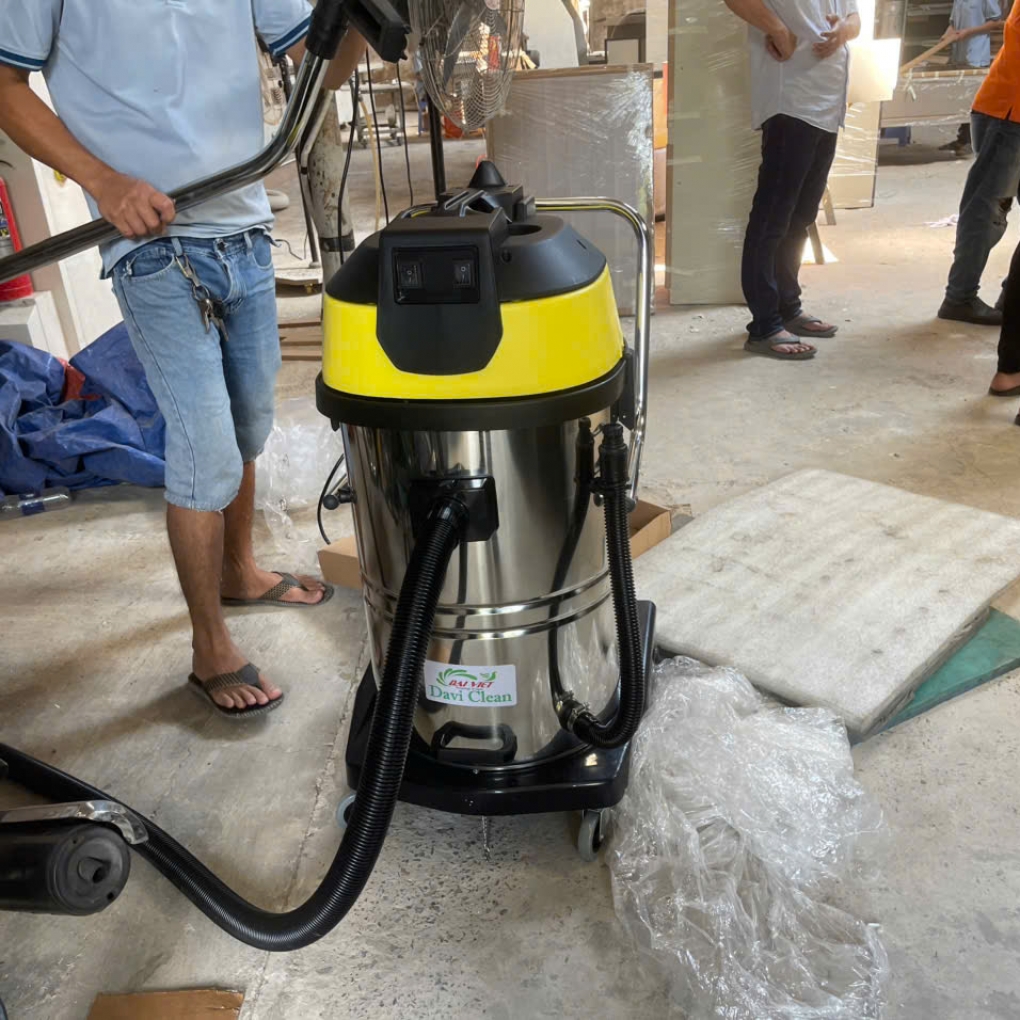 Máy Hút Bụi Nước Công Nghiệp và Nhà Xưởng 60 Lít (3600W) Model: DV2-60JP - [1 Lõi Lọc]