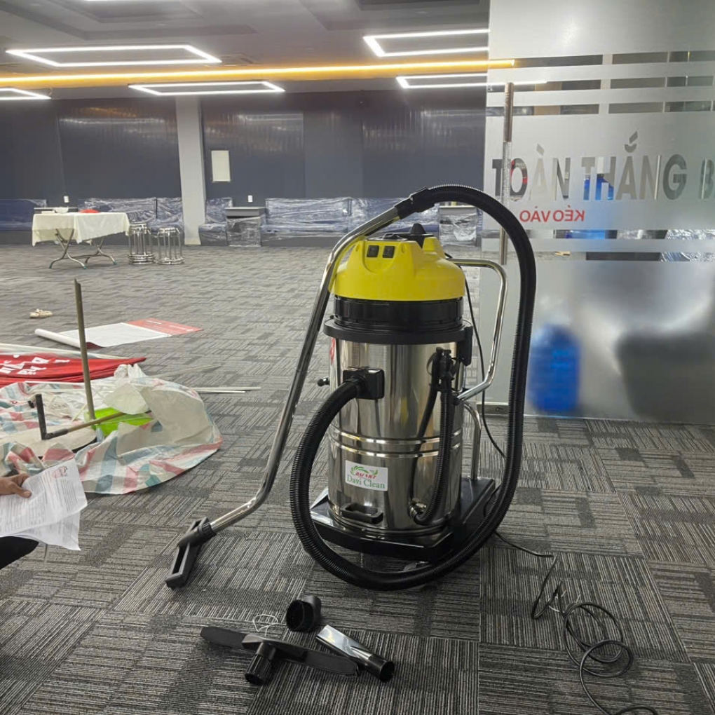 Máy Hút Bụi Nước Công Nghiệp và Nhà Xưởng 60 Lít (3600W) Model: DV2-60JP - [2 Lõi Lọc HEPA]