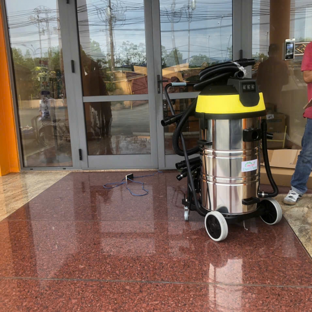 Máy Hút Bụi Nước Công Nghiệp và Nhà Xưởng 100 Lít (4500W) Model: DV3-100JP - [2 Lõi Lọc HEPA]