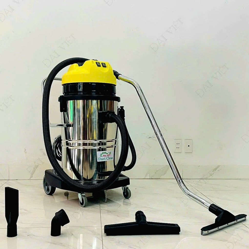 Máy Hút Bụi Nước Công Nghiệp và Nhà Xưởng 80 Lít (3600W) Model: DV2-80JP - [2 Lõi Lọc HEPA]