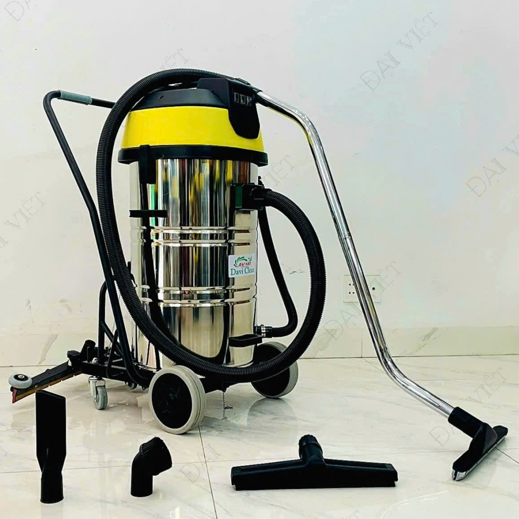 Máy Hút Bụi Nước Công Nghiệp và Nhà Xưởng 100 Lít (3600W) Model: DV2-100JP - [2 Lõi Lọc HEPA]