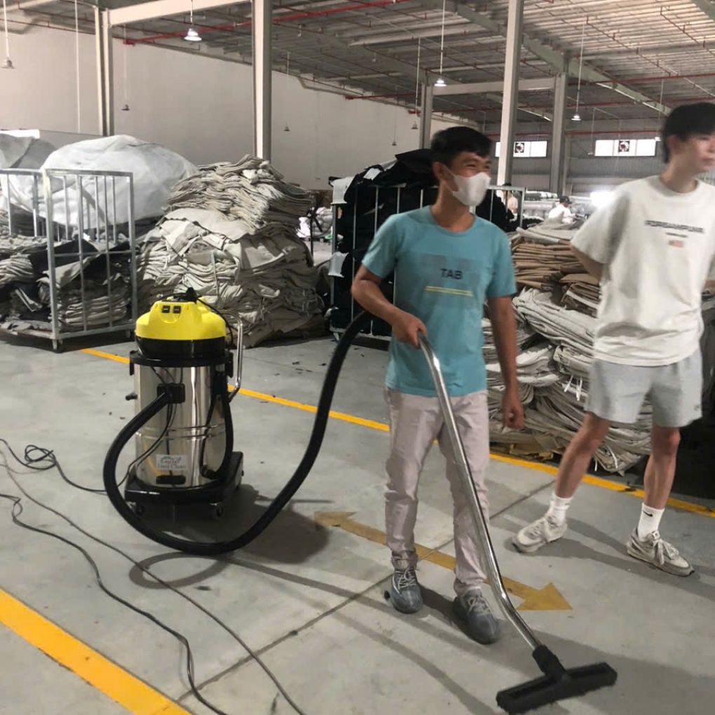 Máy Hút Bụi Nước Công Nghiệp và Nhà Xưởng 60 Lít (3600W) Model: DV2-60JP - [2 Lõi Lọc HEPA]