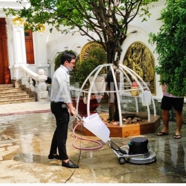 Máy Chà Sàn Đơn Cầm Tay Davi Clean DV-18L - [Nhật Bản] 