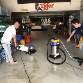 Máy Chà Sàn Đơn Cầm Tay Davi Clean DV-17S - [Nhật Bản] 