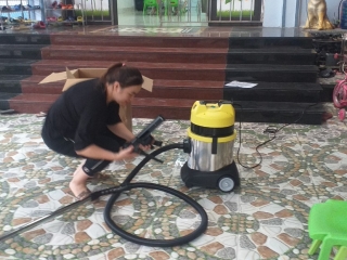 Chị Nga - Mua máy hút bụi DV1-15JP 2 lõi lọc - Hút bụi cho Trường Mầm Non