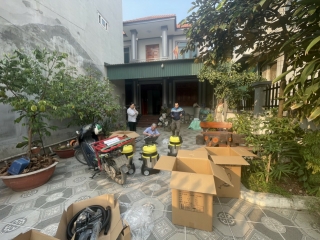 Chị Bình - Mua máy hút bụi DV1-15JP 2 lõi lọc - hút Gia Đình