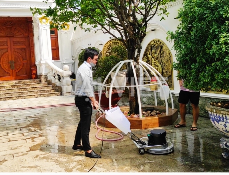 Máy Chà Sàn Đơn Cầm Tay Davi Clean DV-18L - [Nhật Bản] 